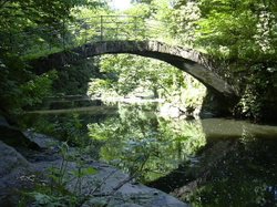 Roman Bridge, Marple lakes Wallpaper