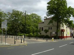 Regent cinema and memorial park entrance, Marple Wallpaper