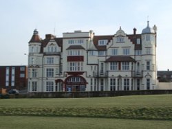 The Cliftonville Hotel. Cromer Seafront Wallpaper