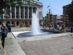 Market square, Nottingham Wallpaper