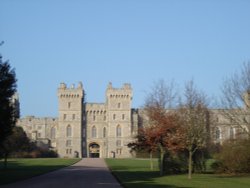 Windsor Castle (winter 2006) Wallpaper