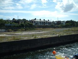 Site of old quay yard, now demolished Wallpaper