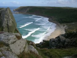 Gwenver Beach, Sennen, Cornwall Wallpaper