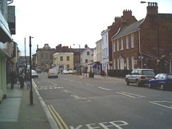 High Street in Wellington, looking west Wallpaper