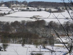 View From Stainland to Bank End, Upper Greetland, West Yorkshire Wallpaper