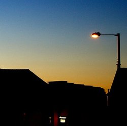 Flyde Road at night II: Preston, Lancashire Wallpaper