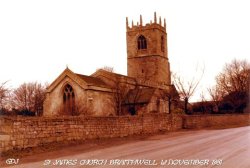 St James Church, Braithwell village, South Yorkshire Wallpaper