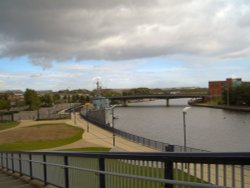 Stockton riverside Wallpaper