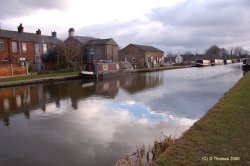 Lancaster Canal, Bilsborrow, Lancashire. Feb 06 Near Garstang - D50 & 18-200 AFs Wallpaper