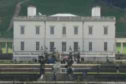 The Queen's House, Greenwich, from The Isle of Dogs Wallpaper