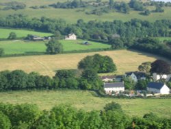 Cerne Abbas, Dorset. Wallpaper