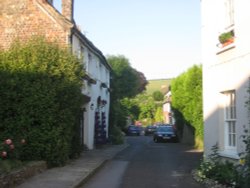 Cerne Abbas, Dorset. Wallpaper