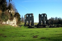 Roche Abbey, Maltby, Rotherham, South Yorkshire Wallpaper