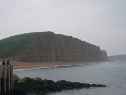 Jurassic Coast. West Bay. Dorset Wallpaper