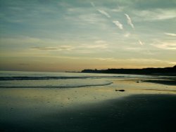 Sandsend near Whitby, North Yorks. Wallpaper