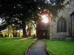 Kingsbury church, Kingsbury, Warwickshire Wallpaper