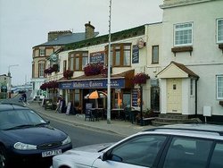 Walton Tavern overlooking the sea at Walton on the Naze, Essex Wallpaper