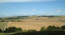 Cissbury Ring, West Sussex, looking north Wallpaper