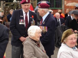 The veterans  at Eden Camp, Malton, North Yorkshire. Wallpaper