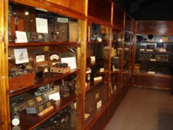 The display at the War News Reading Room,  at Eden Camp, Malton, North Yorkshire. Wallpaper