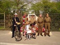 Mainwaring's Mob at Eden Camp, Malton, North Yorkshire. Wallpaper