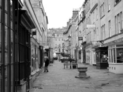 Margaret's Buildings in Bath, near the Royal Crescent Wallpaper