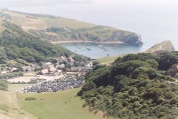 Lulworth Cove, Dorset Wallpaper