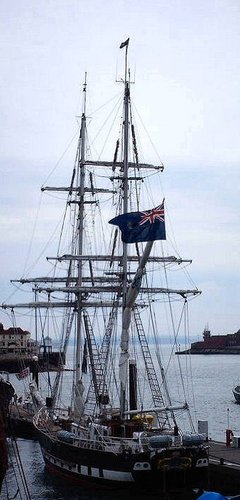 Tall ship moored at Gunwharf Quays.

Taken:  12th May 2006