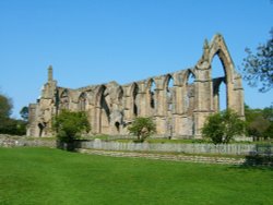 Priory, Bolton Abbey nr Grassington, Yorkshire Dales Wallpaper