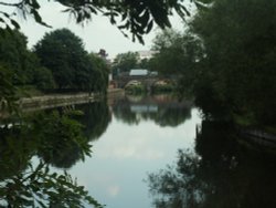 River Severn at Shrewsbury Wallpaper