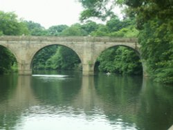 Bridge over River Wear, Durham, County Durham Wallpaper