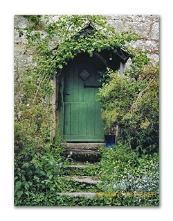 The Green Door, Throwleigh, Dartmoor, County Devon, England