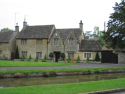 Lower Slaughter, Gloucestershire. In the Cotswolds Wallpaper