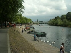 River Dee, Chester, Cheshire Wallpaper