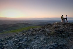 Sunset from Worcestershire Beacon, Malvern, Worcestershire Wallpaper