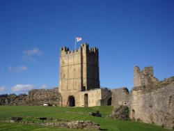 Richmond Castle, North Yorkshire Wallpaper