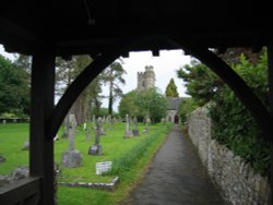 St Peter's Church in the village of Dalwood, Devon Wallpaper