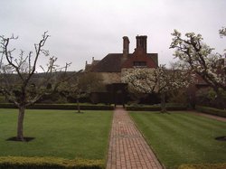 A view of Batemans. Rudyard Kipling's house in Burwash, Sussex. Wallpaper