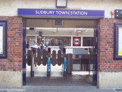 Sudbury Town Station Wallpaper