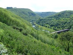 Monsal Dale, Derbyshire Wallpaper