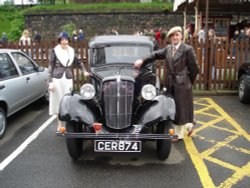 A WW2 Event at East Lancashire Railway on the Bury to Rawtenstall Line,Lancashire.