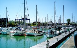 The marina on Preston Docks. Wallpaper