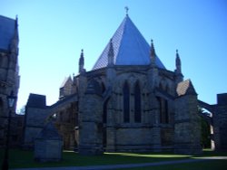 The Chapter House, Lincoln Cathedral. Wallpaper