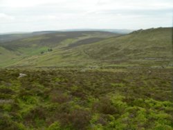 Early Bronze-Age village of Grimspound, on Dartmoor Wallpaper