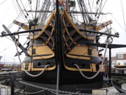 HMS Victory, The Flagship of the Royal Navy Wallpaper