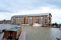 Historic Docks in Gloucester Wallpaper