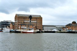 Historic Docks in Gloucester Wallpaper