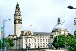 Law Courts in Cardiff Wallpaper