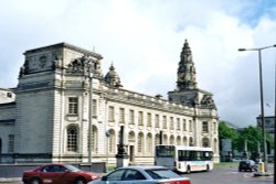 Law Courts in Cardiff Wallpaper