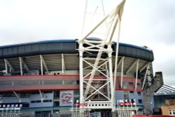 Millennium Stadium in Cardiff Wallpaper